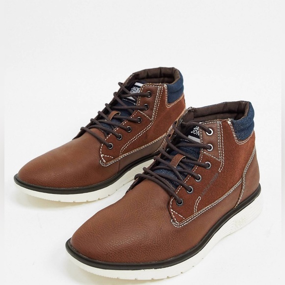 Jack & Jones Lace Up Nubuck Boot - Picture 4 of 4